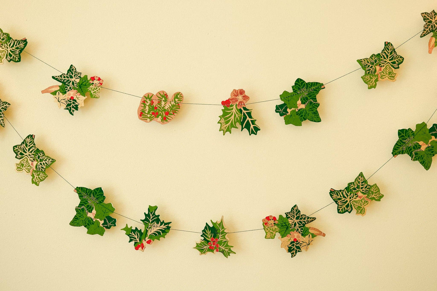 Holly and Ivy Sewn Garland · East End Press