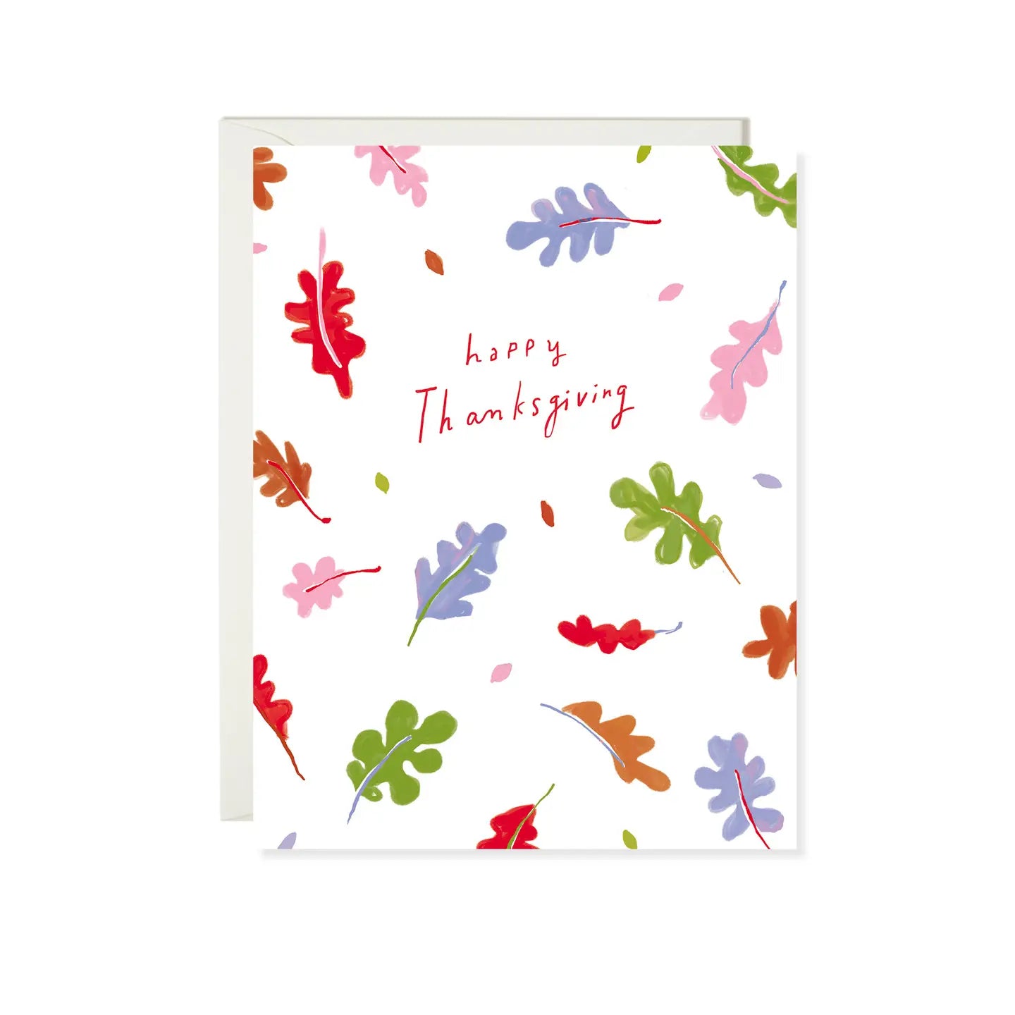 Falling Leaves Holiday Card · Karen Schipper