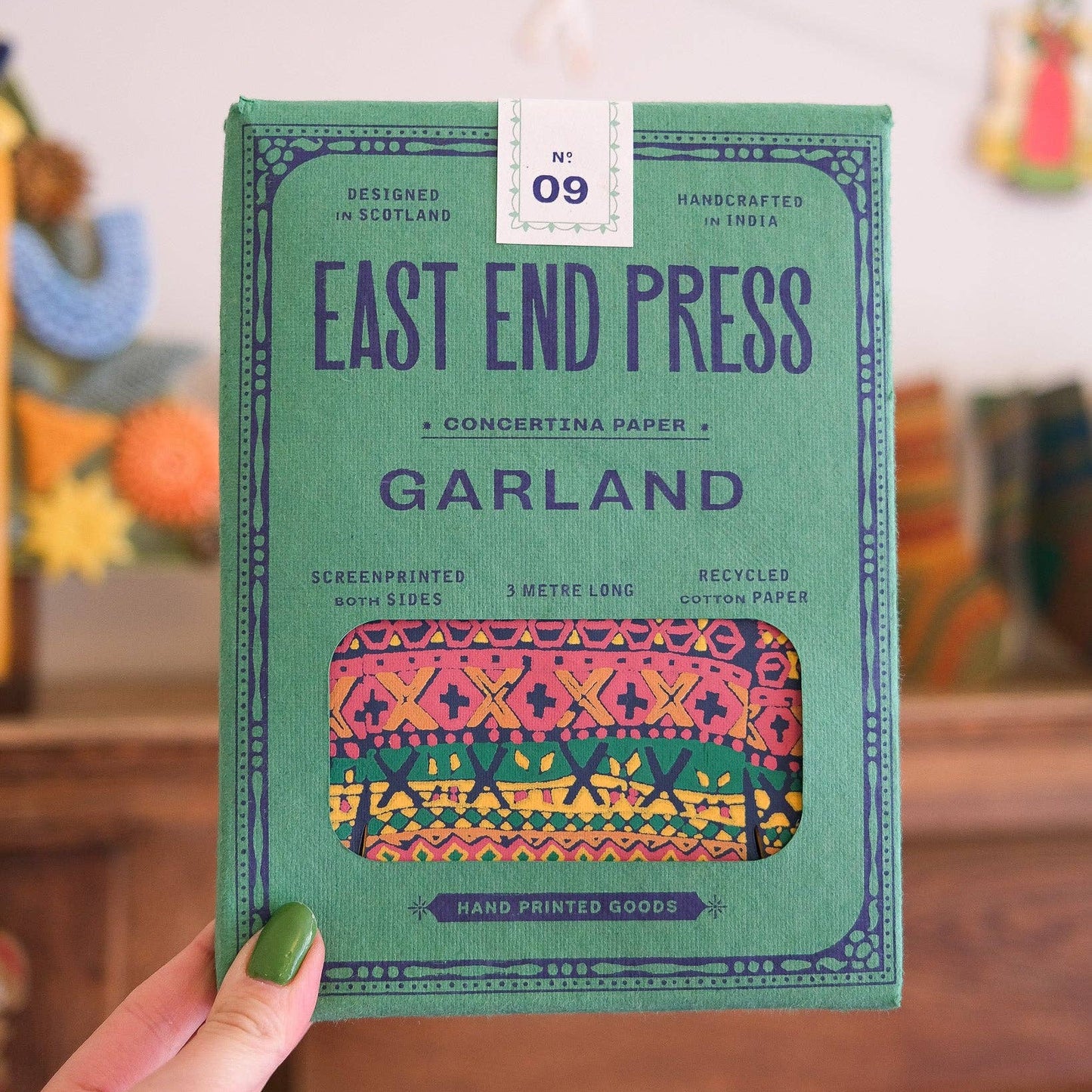 Fairisle Sweaters Concertina Garland · East End Press