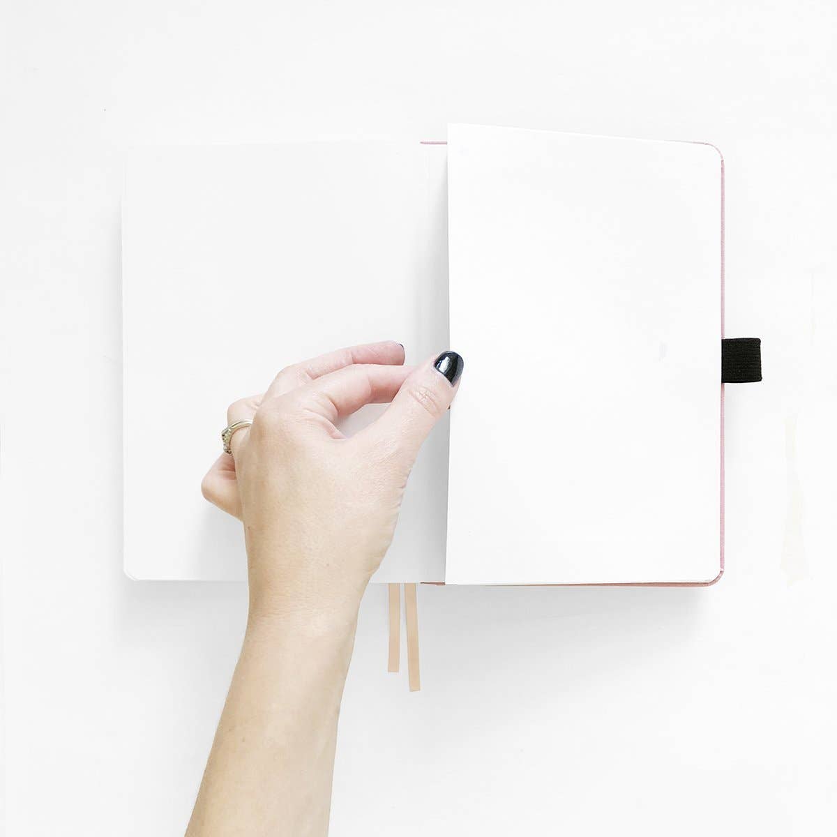 Vintage Library in Lilac Dot Grid Notebook · Archer & Olive