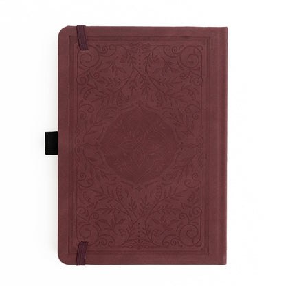 Storybook in Plum A5 Dot Grid Notebook · Archer & Olive