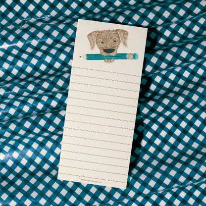 Pencil Dog Note Pad · Bromstad Printing Co.