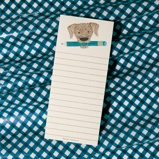 Pencil Dog Note Pad · Bromstad Printing Co.