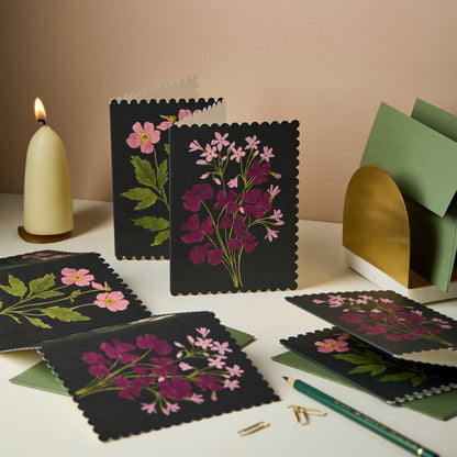 Botanical Concertina Card · Wanderlust Paper Co