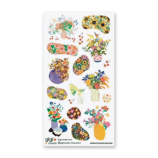 Floral Paradise Sticker Sheet