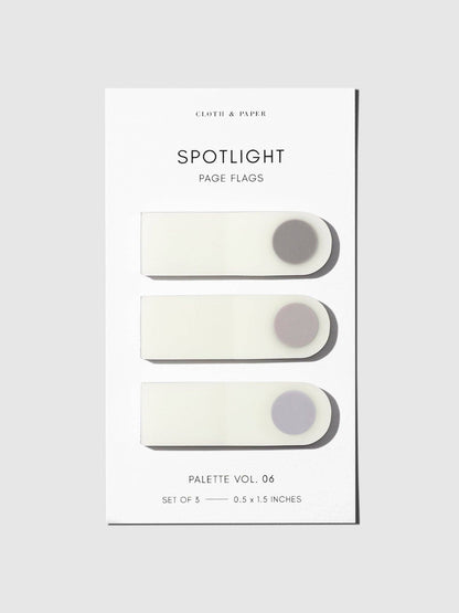 Vol. 05 Spotlight Page Flag Set · Cloth & Paper