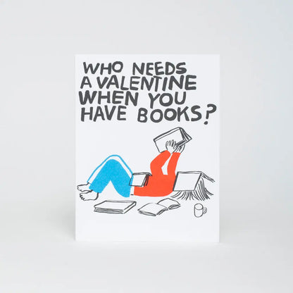 Valentine's Day Reader Letterpress Love Card · Phoebe Wahl & Egg Press