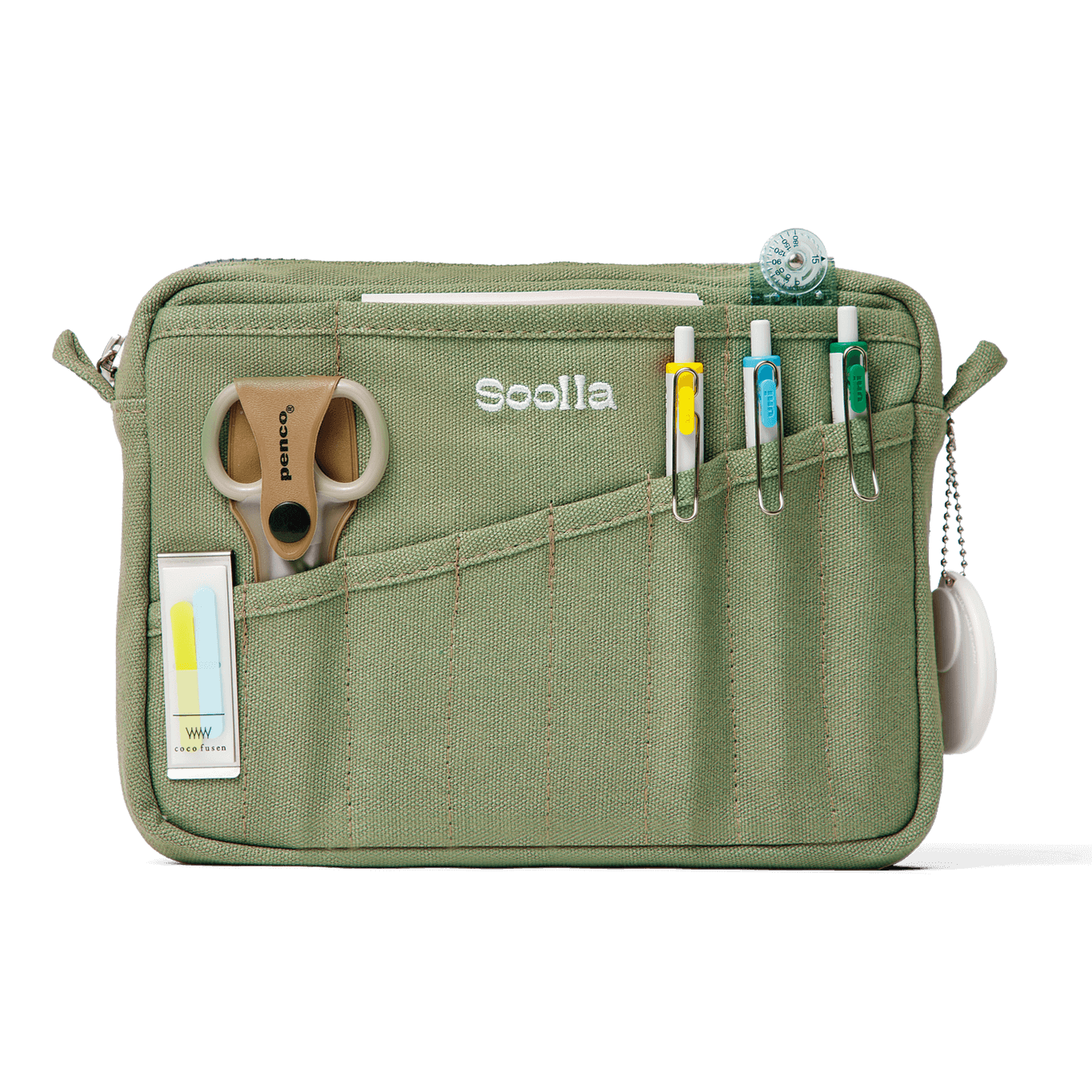 Forest Green Soolla® Studio Pouch
