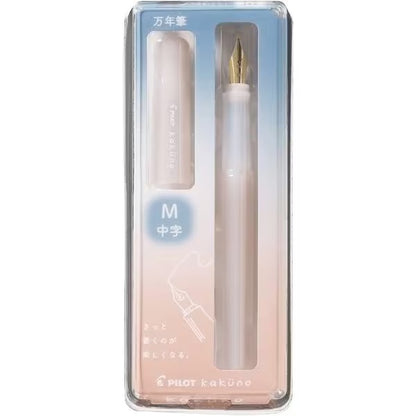 Drowsy Ivory Kakuno Fountain Pen Madoromi Color Series · Pilot