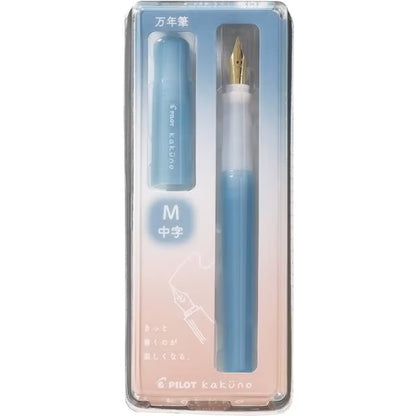 Drowsy Light Blue Kakuno Fountain Pen Madoromi Color Series · Pilot