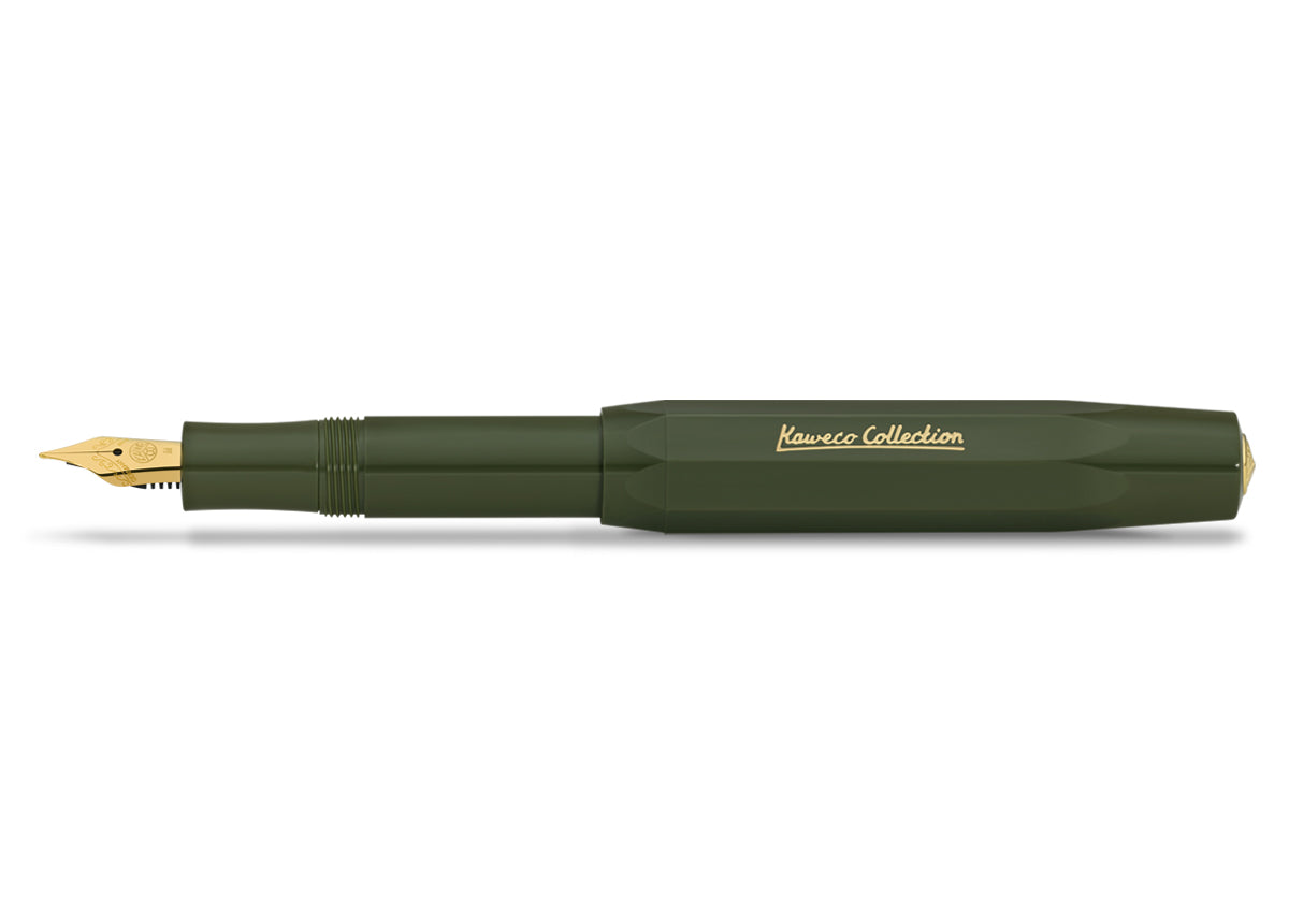Collector's Edition Classic Sport Fountain Pen - Dark Olive / Kaweco