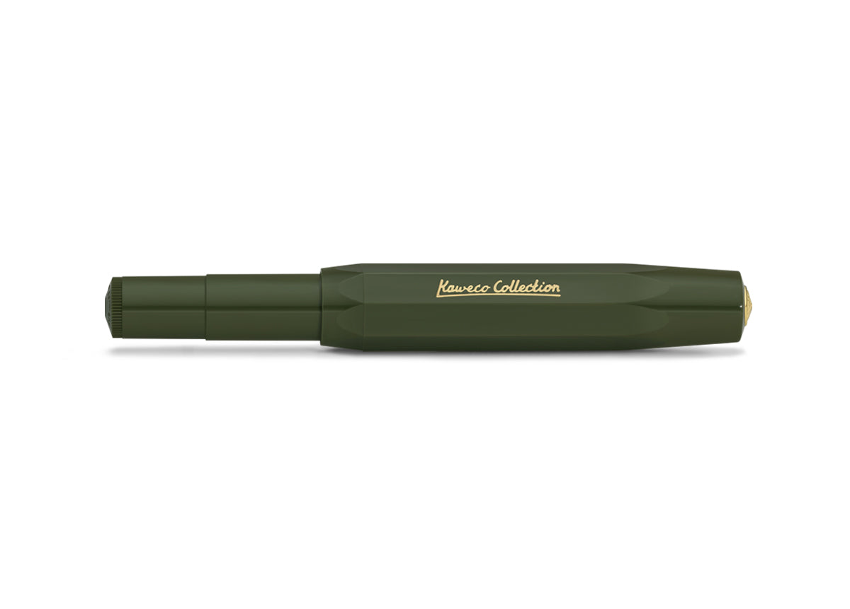 Collector's Edition Classic Sport Fountain Pen - Dark Olive / Kaweco