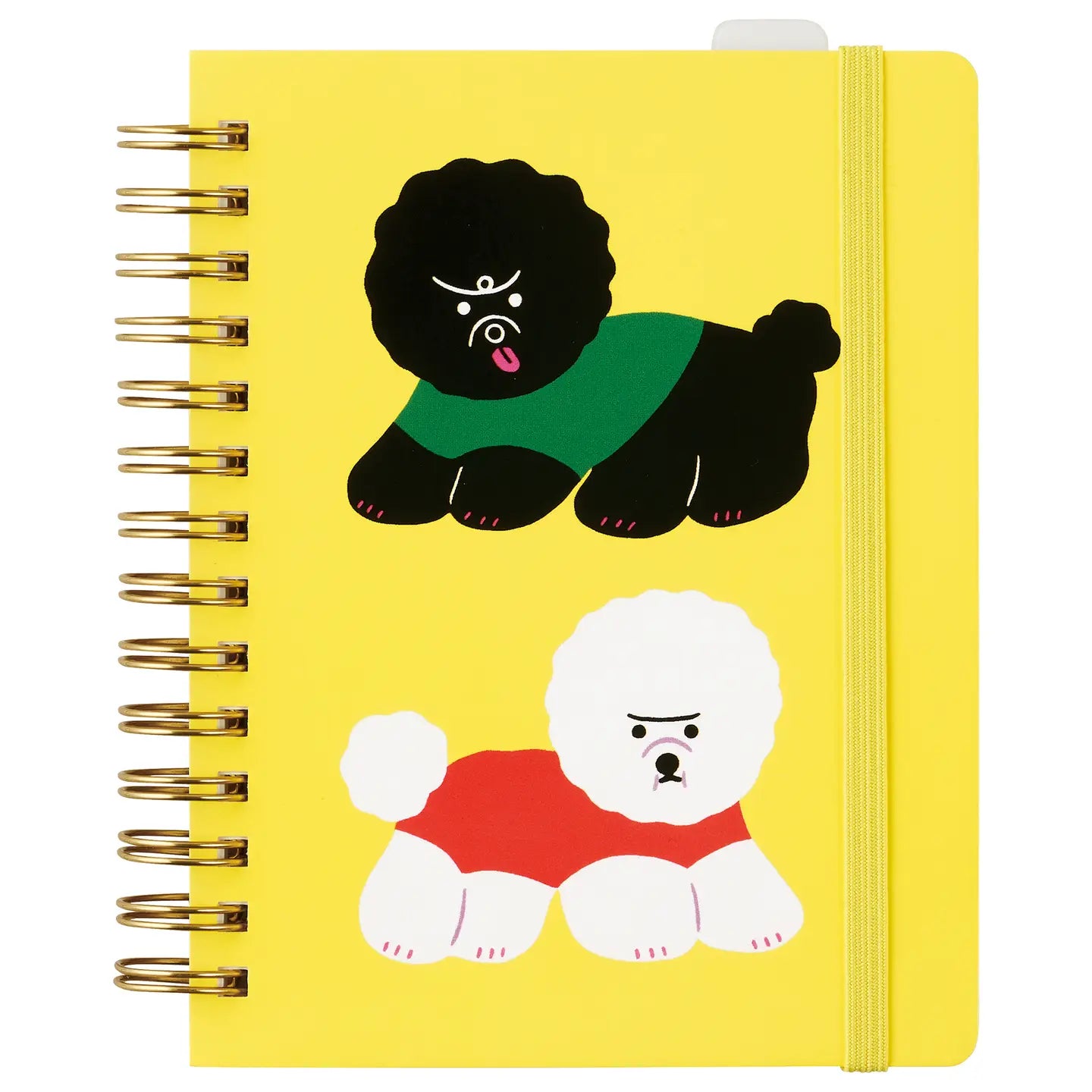Doggy Hitotoki Note Ring Notebook《Passport Size》 · King Jim