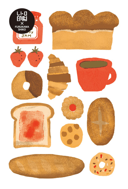 Bread and Jam Riso Postcard · Furukawashiko