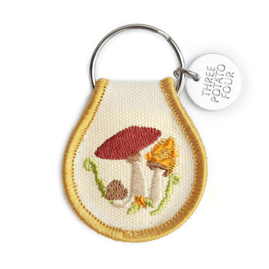 Mushroom Field Patch Keychain · 3 Potato 4