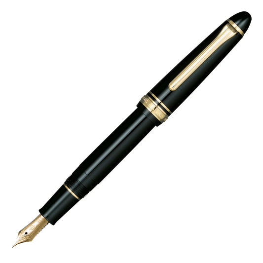 Sailor Profit 1911 Standard Fountain Pen | Black with Gold Trim《Medium Fine》