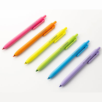 CLiCKBRIGHT Highlighter Set of 6 · Zebra