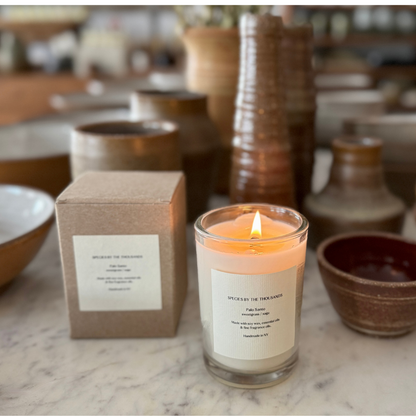 Palo Santo, Sweetgrass + Sage Handcrafted Scented Soy Candle · Species by the Thousands