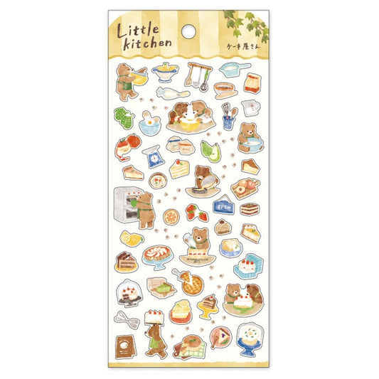 Cake Shop / Little Kitchen Series Sticker Sheet · Mind Wave