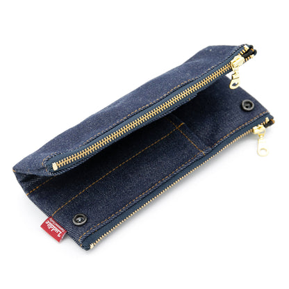 Okayama Denim Bendy Pen Case · LUDDITE