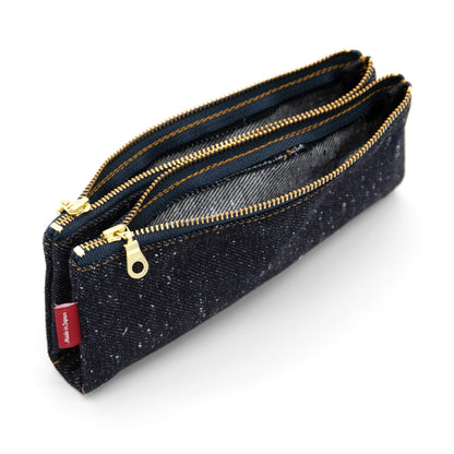 Okayama Denim Bendy Pen Case · LUDDITE