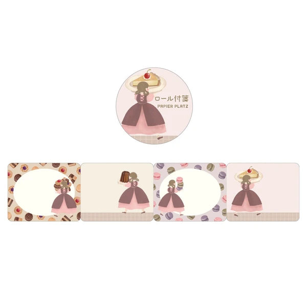Necktie Baked Sweets Rolled Sticky Notes · Papier Platz
