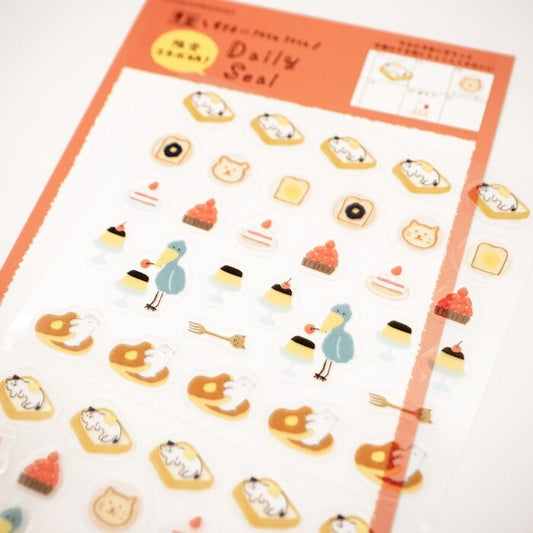Animal Cafe Watashibiyori Sticker Sheet · Furukawashiko