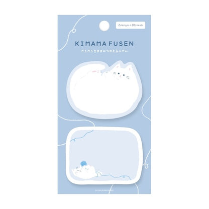 Rolling Cat / Kimama Fusen Sticky Notes · Furukawashiko