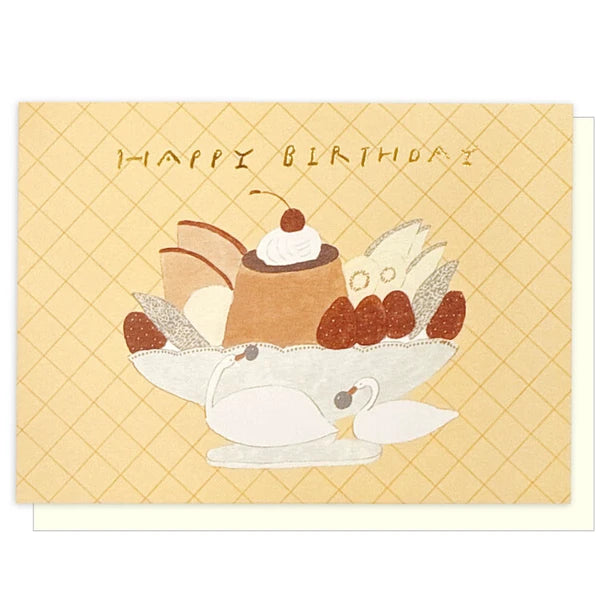 Pudding A La Mode Birthday Card · Tobimatsu Shoichiro