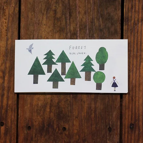 Forest / Nishi Shuku Note Pad · Cozyca