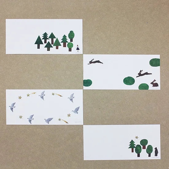 Forest / Nishi Shuku Note Pad · Cozyca