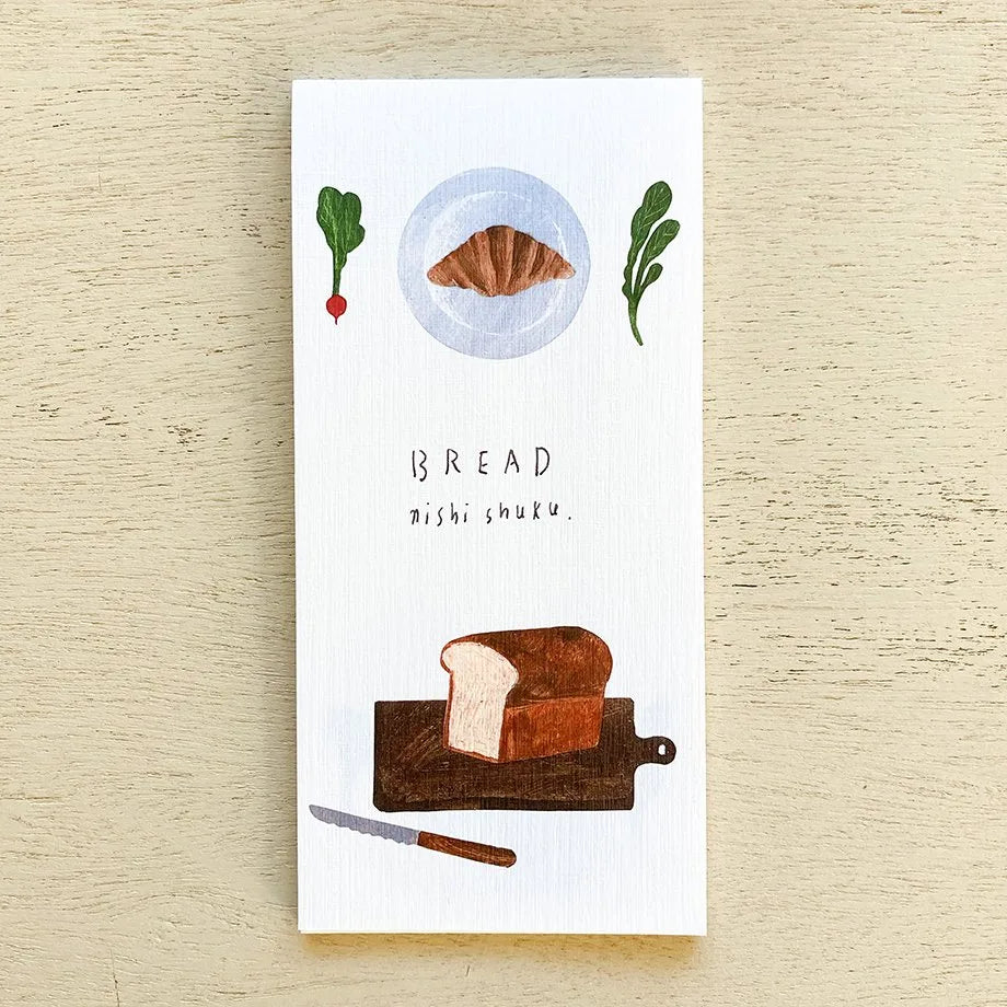 Bread / Nishi Shuku Note Pad · Cozyca