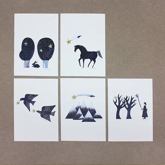 Star Nishishuku Postcard Set · Cozyca