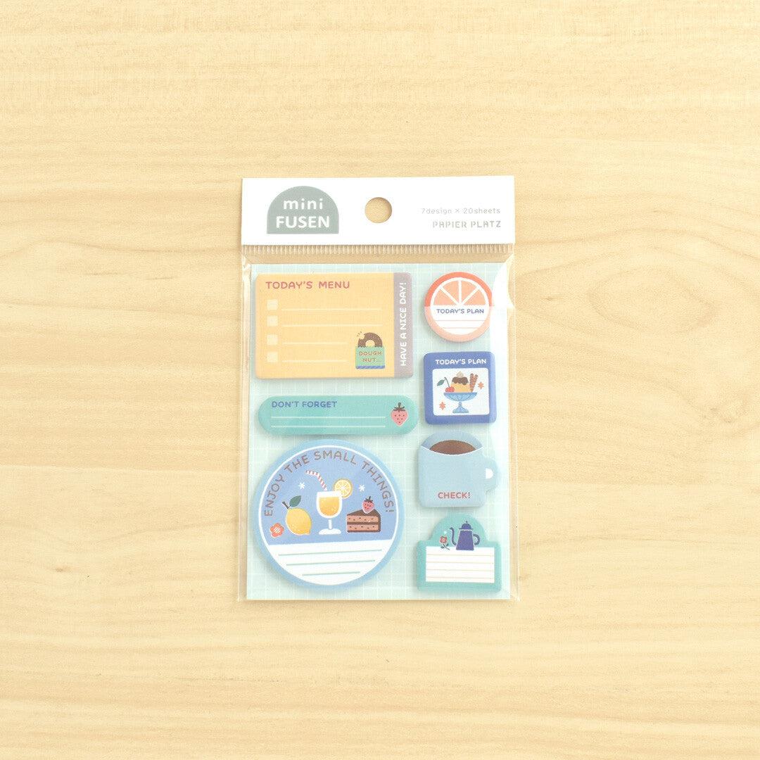 eric small things Fruit & Sweets Mini Sticky Notes · Papier Platz
