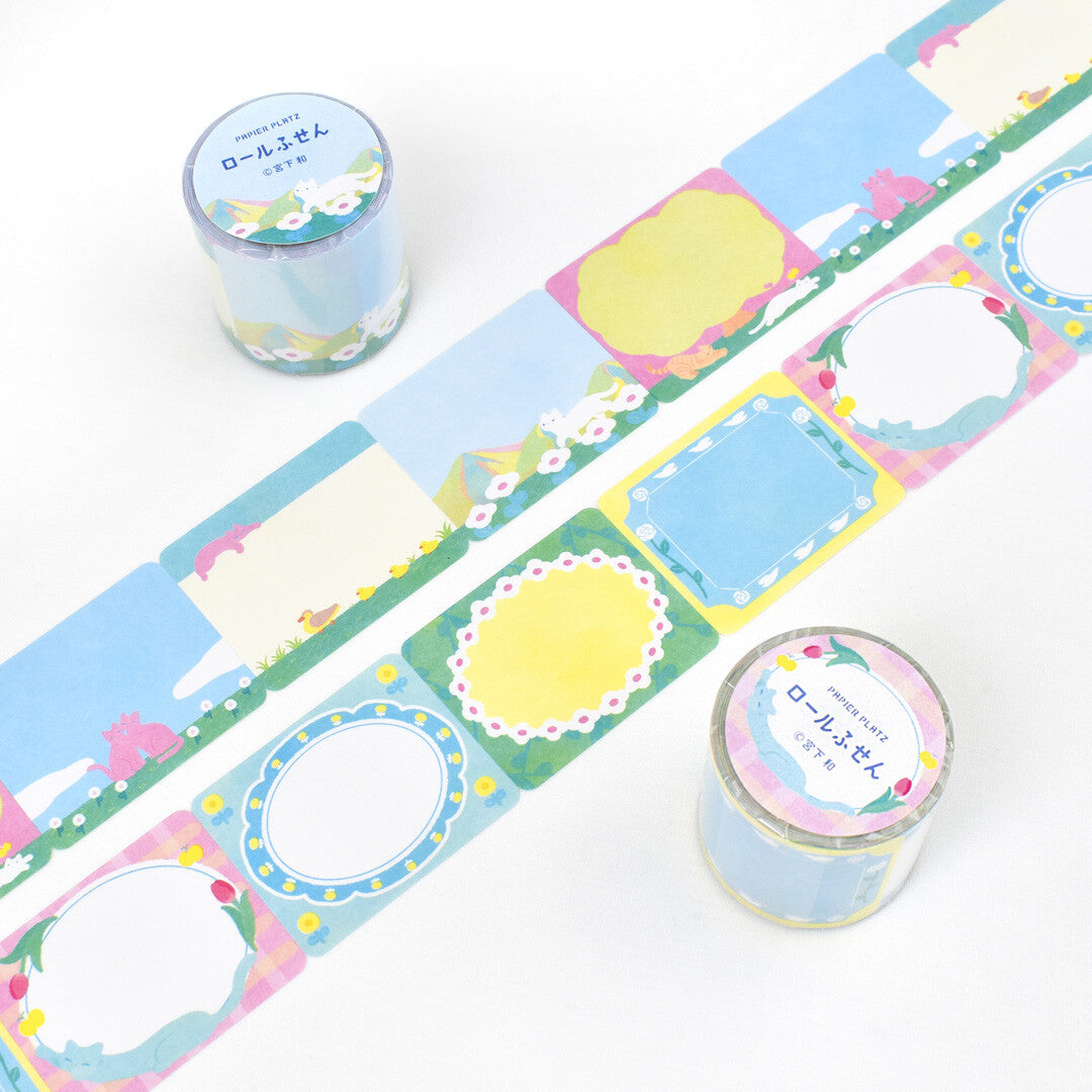 Nodoka Miyashita Cat Walk Rolled Sticky Notes · Papier Platz