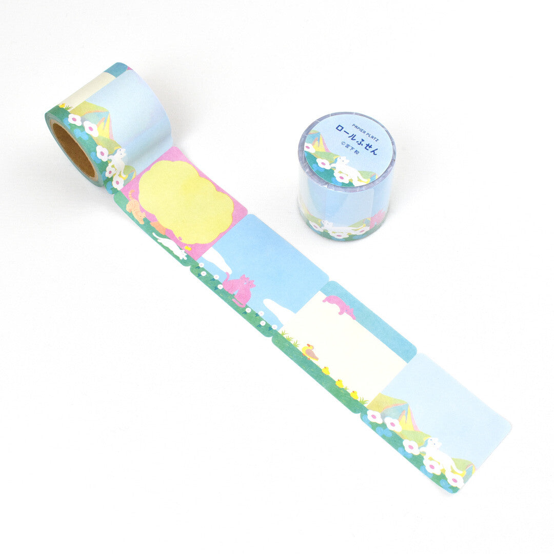 Nodoka Miyashita Cat Walk Rolled Sticky Notes · Papier Platz