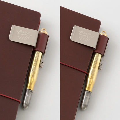TRAVELER'S LOVE AND TRIP Pen Holder (Red)