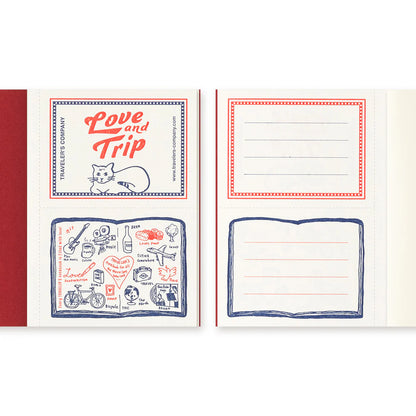 TRAVELER'S LOVE AND TRIP Refill (Passport Size)