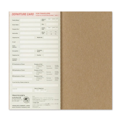 2026 TRAVELER'S Diary Weekly Vertical (Regular Size)