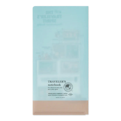 2026 TRAVELER'S Diary Clear Folder (Regular Size)