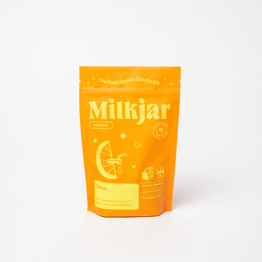 Citrus Essential Oil Shower Steamers · Milk Jar Candle Co.