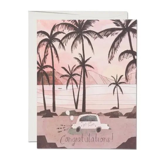 Getaway Car Wedding Card · Red Cap Cards