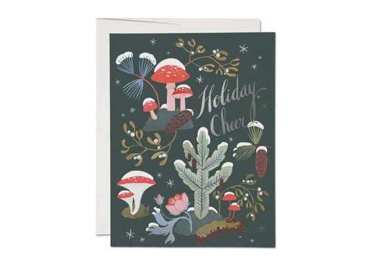 Holiday Moss Holiday Greeting Card · Red Cap Cards