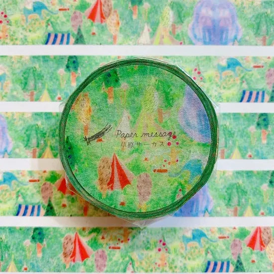 Grassland Circus Washi Tape · Paper Message