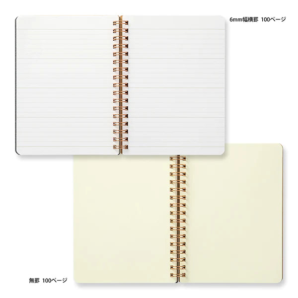 Dark Green Grain B6 Notebook · Midori