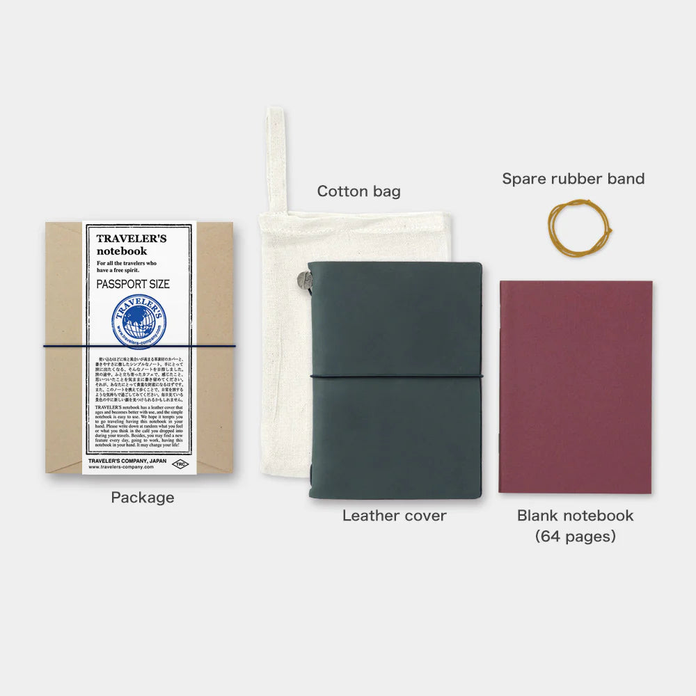 TRAVELER'S Notebook / Blue (Passport Size)