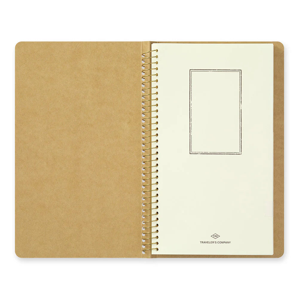 TRC A5 Slim Paper Pocket Spring Ring Notebook