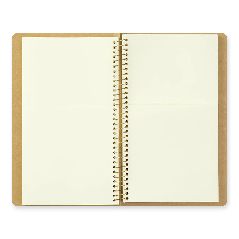 TRC A5 Slim Paper Pocket Spring Ring Notebook