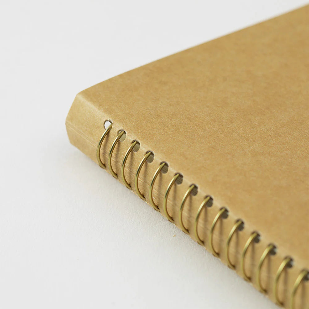 TRC A5 Slim Paper Pocket Spring Ring Notebook