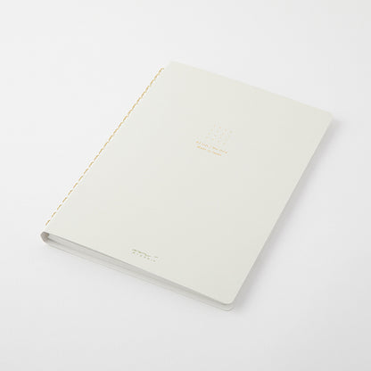 White Dot Grid Ring A5 Notebook · Midori